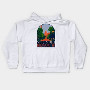 State Street Madison Decal Kids Hoodie